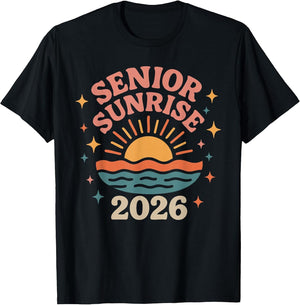 Senior Sunrise 2026 Retro Graduation Funny Last First Day