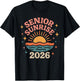 Senior Sunrise 2026 Retro Graduation Funny Last First Day