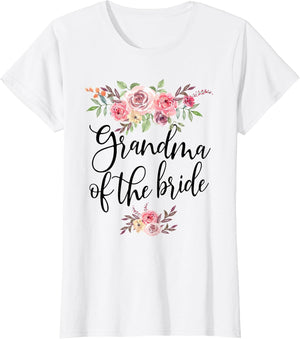 Grandma of The Bride Wedding Bridal Party