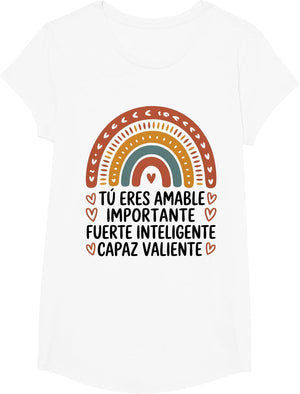 Spanish Positive Words Kind Strong Brave Intelligent