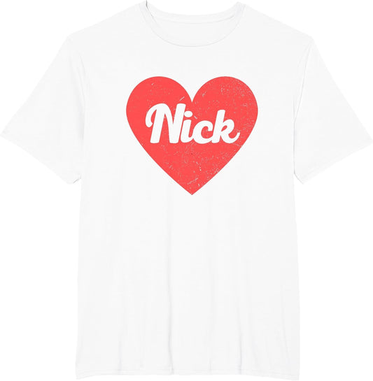 I Heart Nick - First Names and Hearts, I Love Nick