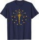 Indiana State Flag Graphic T Shirt