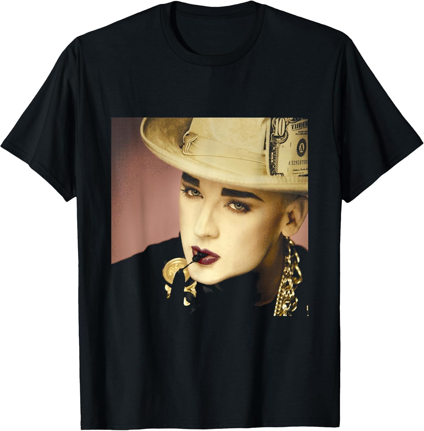 Boy George of Culture Club Dollar Hat by Simon Fowler