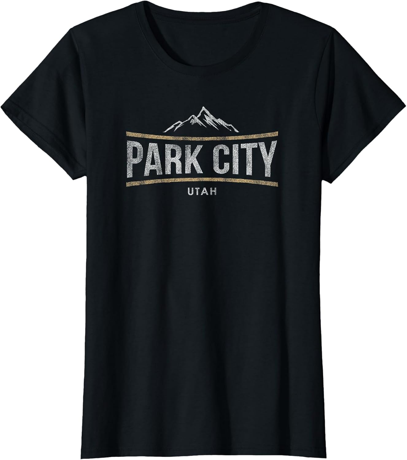 Vintage Park City Utah Mountain Forest Hiking Retro
