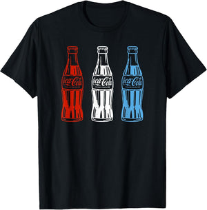 Coca-Cola Triple Americana Bottles Outline