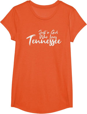 Just A Girl Who Loves Tennessee, Women's Cute
