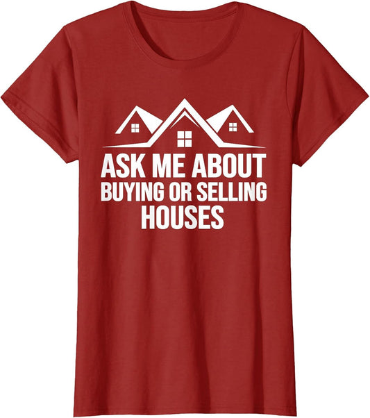 Ask Me About Buying Selling Houses Real Estate Agent