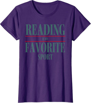 Funny Reading is My Favorite Sport Book Lover Quote