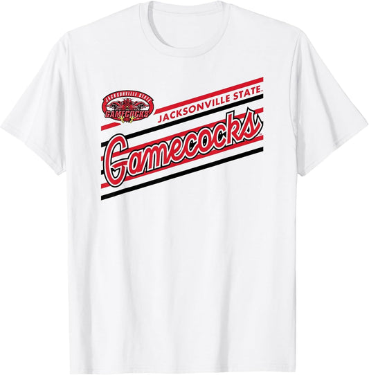 Jacksonville State Gamecocks Retro Performer White