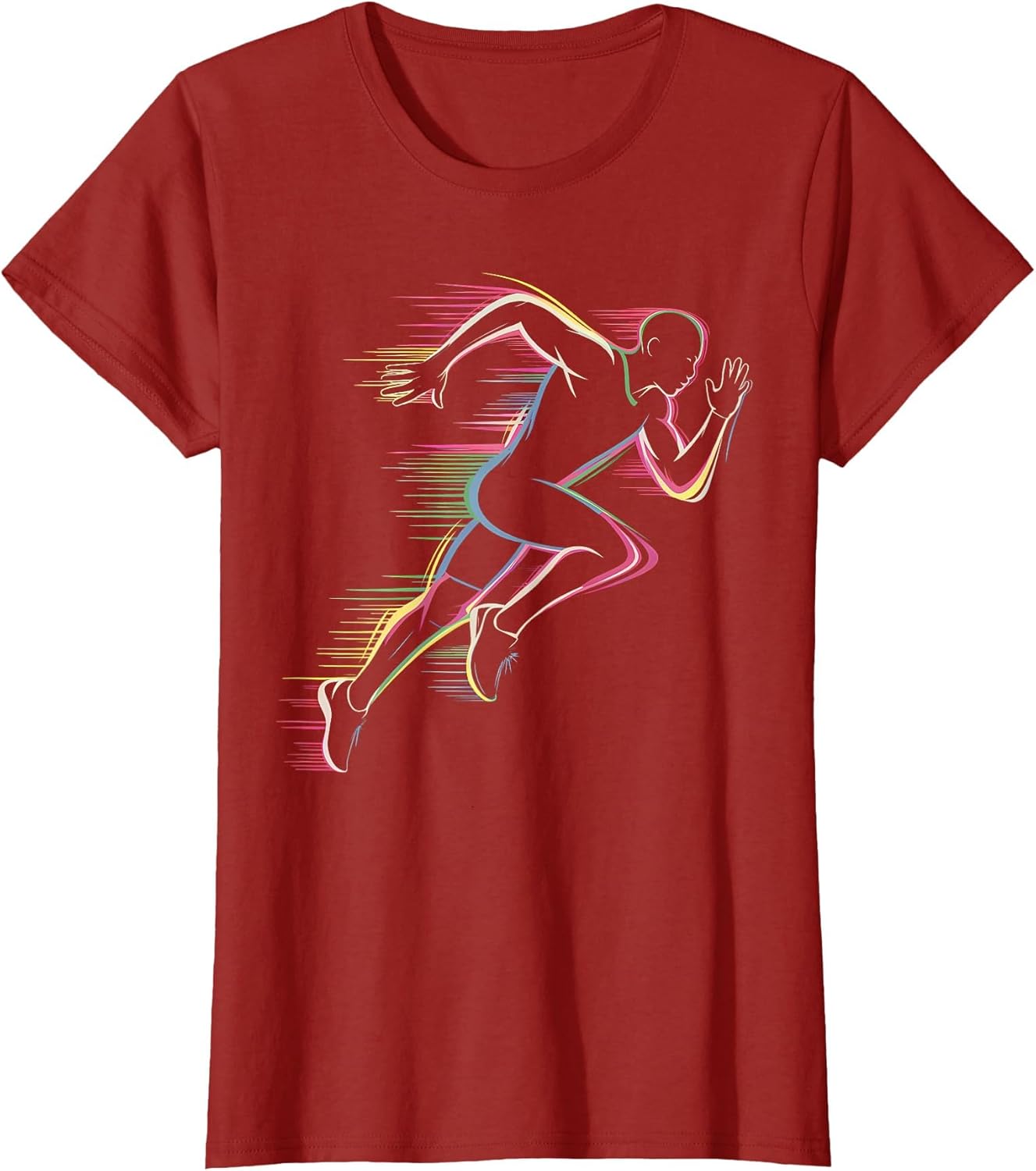 Sprinter Track and Field Runner Running Marathon Idea