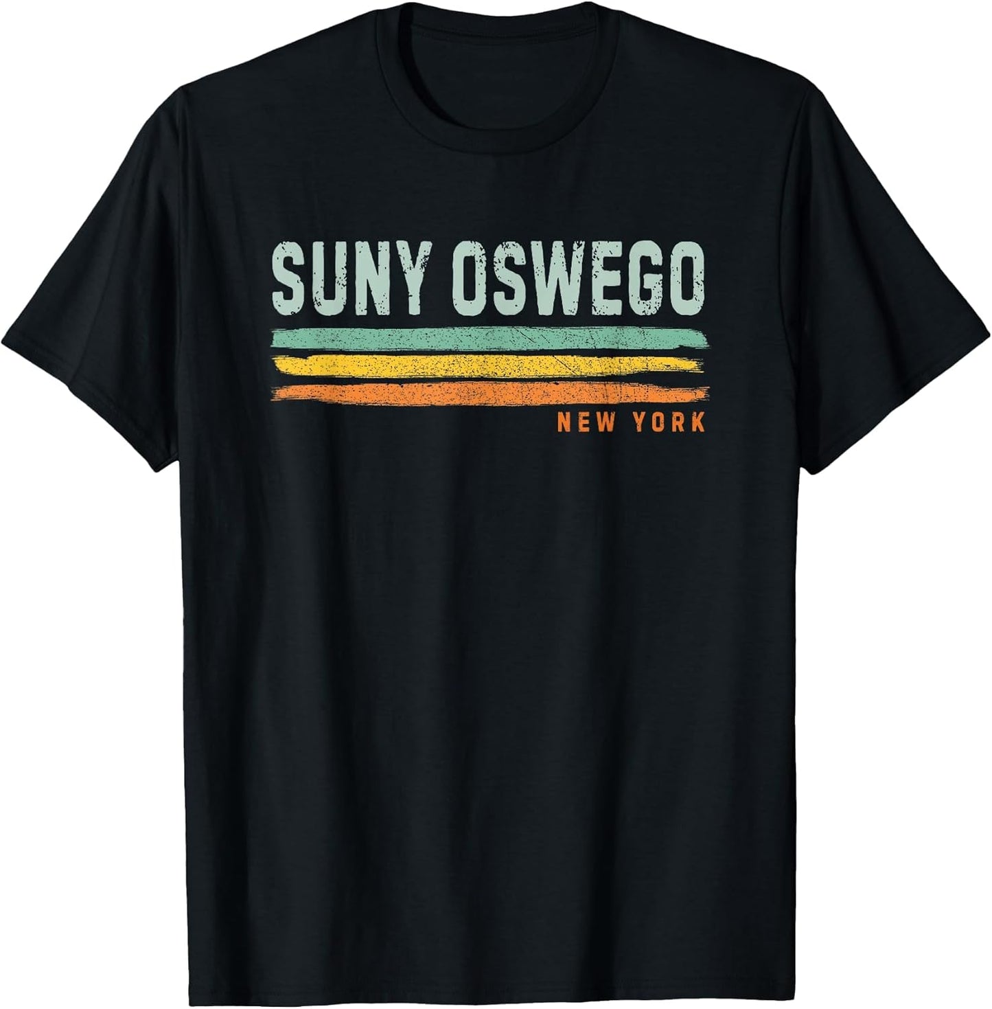 Vintage Stripes SUNY Oswego NY