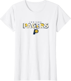 NBA - Indiana Pacers Logo Knockout White