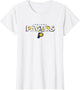 NBA - Indiana Pacers Logo Knockout White
