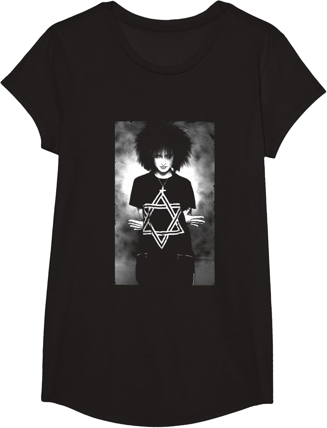 Singer Siouxsie Sioux B&W Studio Photo by Simon Fowler