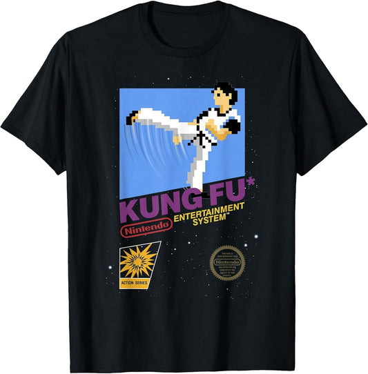 Nintendo NES Kung Fu Action Series Retro Graphic