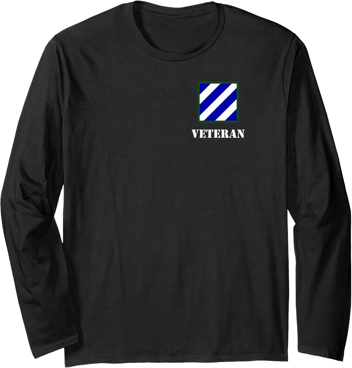 3rd Infantry Division Shirt - 3rd ID Shirt - Veteran Wh LS