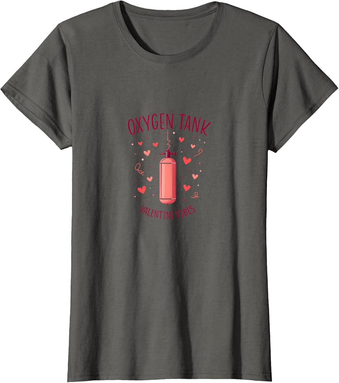 Oxygen Tank Valentine Vibes Medical Love Design
