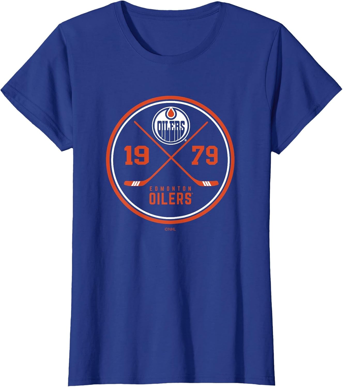 Edmonton Oilers Prize Royal Blue Officially Licensed