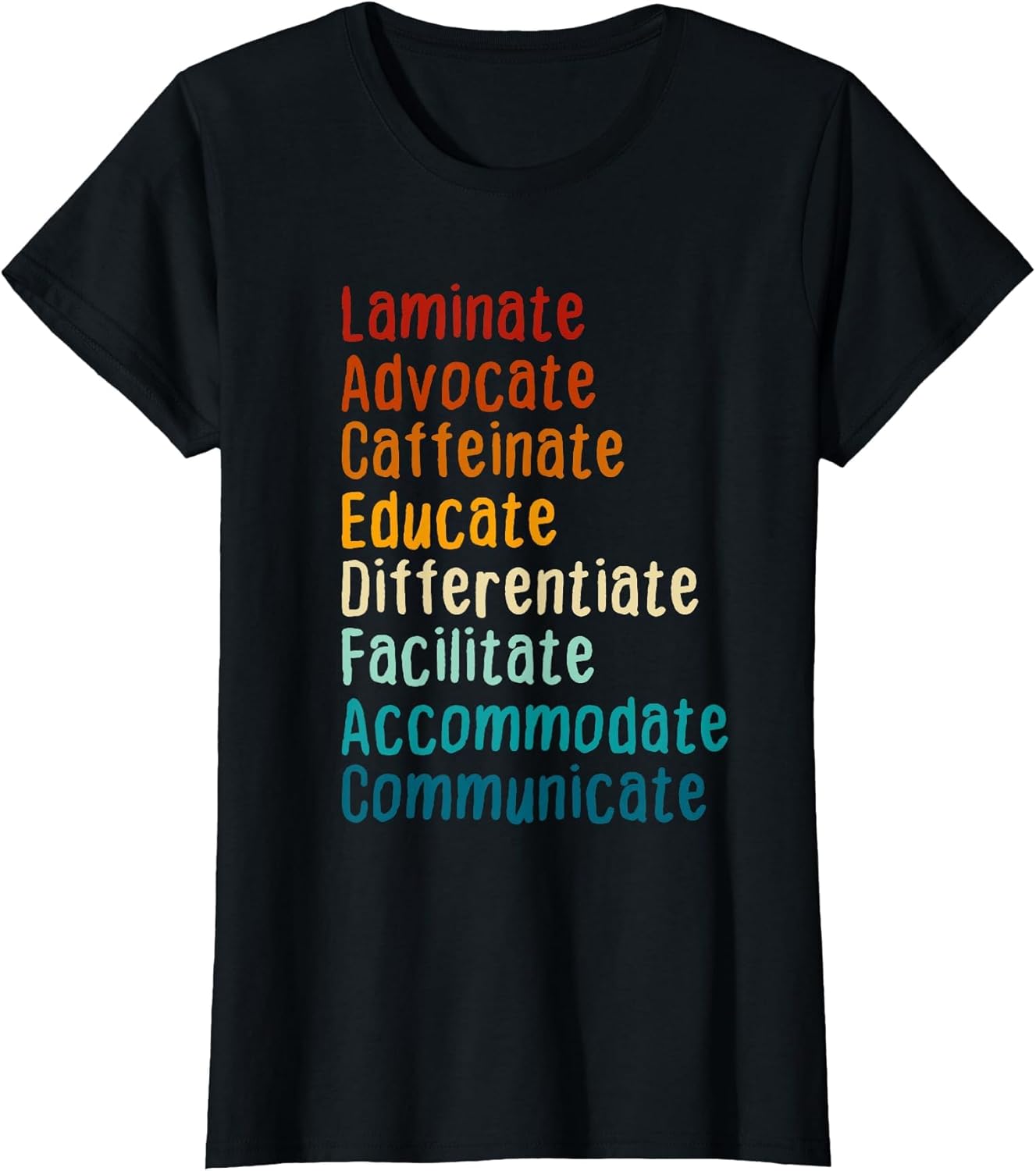 Sped Teacher Caffeinate Advocate Laminate Educate Teacher
