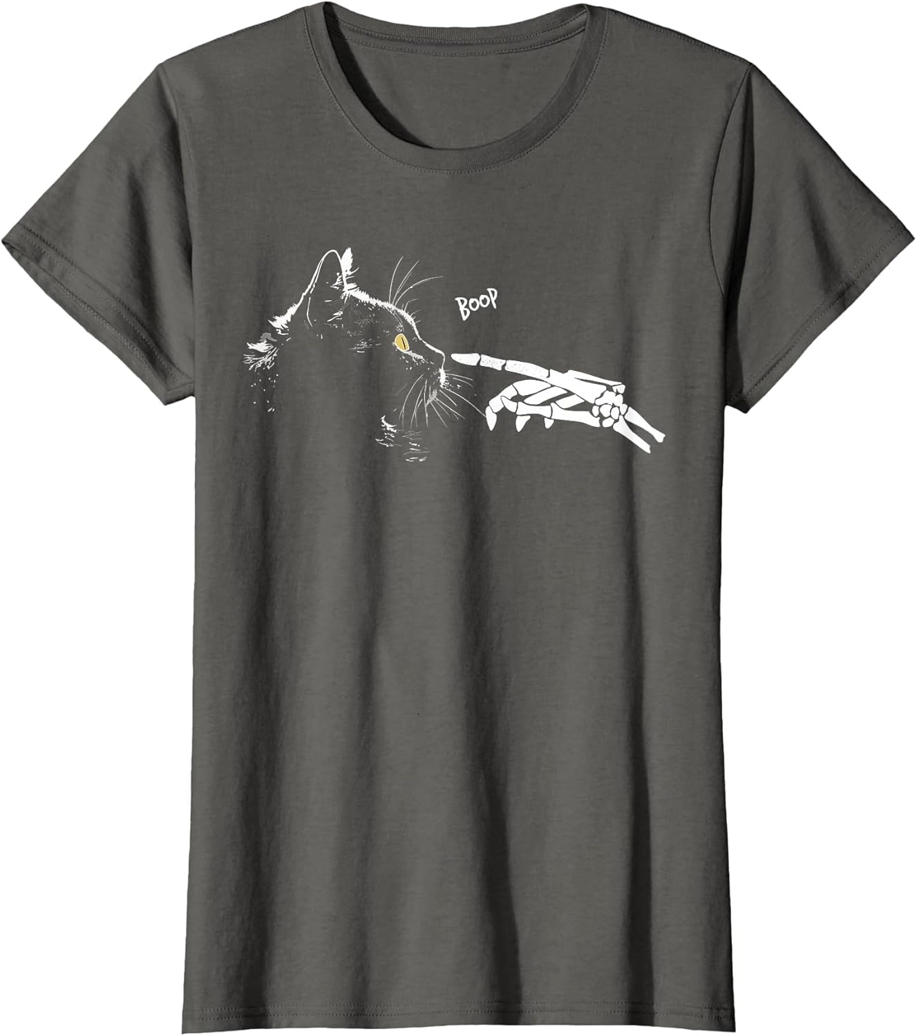 Cat Skeleton Hand Boop Halloween Cute Black Cats Pet Kitty