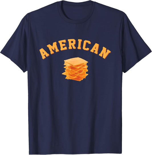 American Cheese Funny College Team Logo English Text Picture