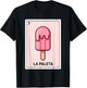 La Paleta Latina Popsicle Ice Cream Lover Mexican Bingo Card