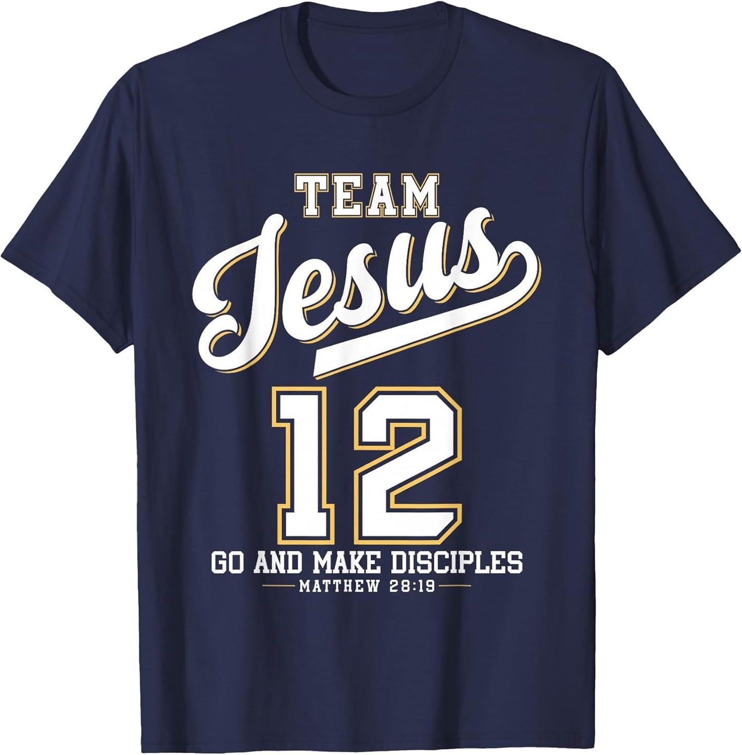 Jesus Baseball Team Jesus Christian Matthew 28:19 Verse