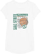 Sacramento State Hornets Vintage Basketball 90's White
