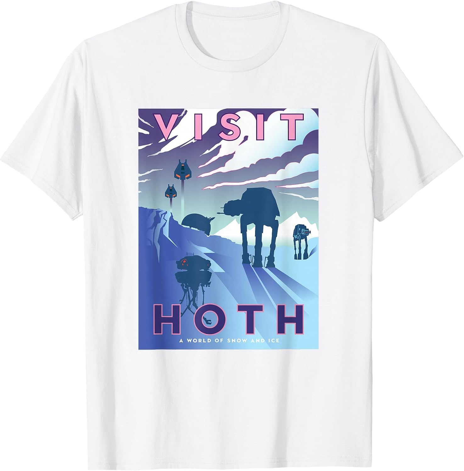 Star Wars The Empire Strikes Back Visit Hoth Postcard