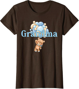 Grandma Teddy Bear 1st Birthday Boy Family Matching