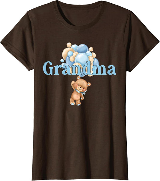 Grandma Teddy Bear 1st Birthday Boy Family Matching