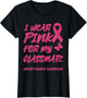 I WEAR Pink for My Classmate Breast Cancer Awareness
