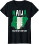 Naija Heritage Nigerian Roots Idea & Nigeria Flag