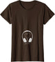 Pregnancy Announcement Vintage Headphones Music Lover