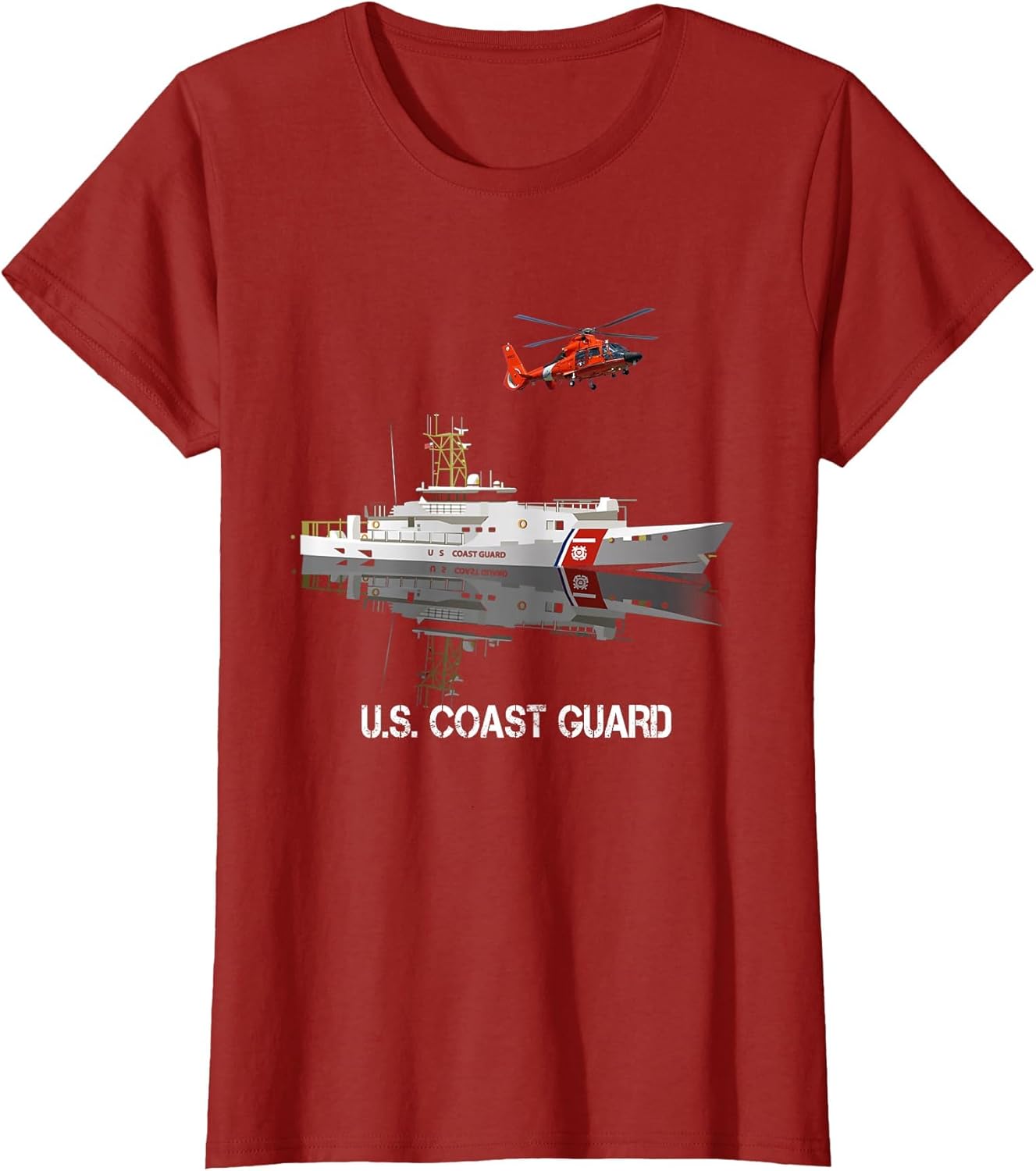 US Coast Guard Veteran T Shirt Vintage USCG Veteran Gift