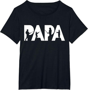Fisherman Papa Funny Dad Fishing Father Jersey