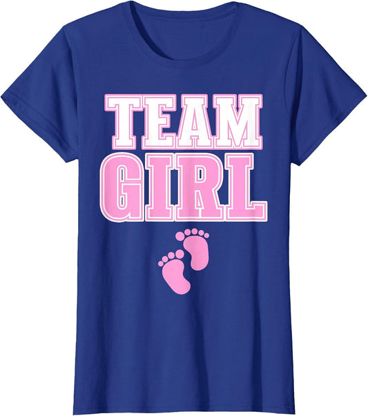 Team Girl Gender Reveal Baby Shower