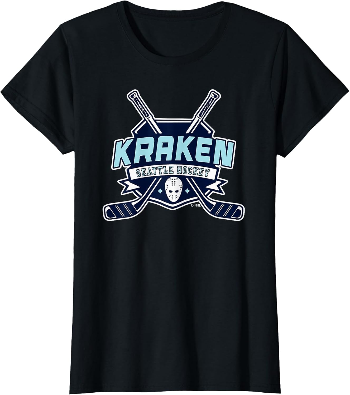 Seattle Kraken Hockey Sticks Black Officially Licensed