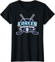 Seattle Kraken Hockey Sticks Black Officially Licensed