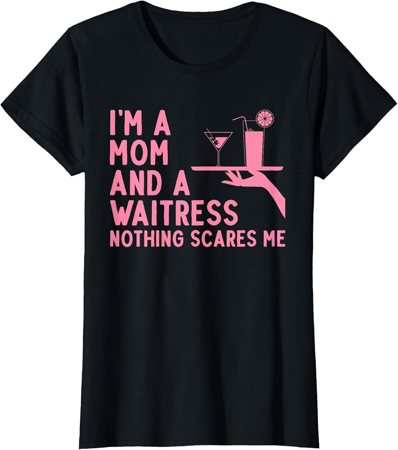 Waitress Art for Mom Women Girls Bartender Server Waitress