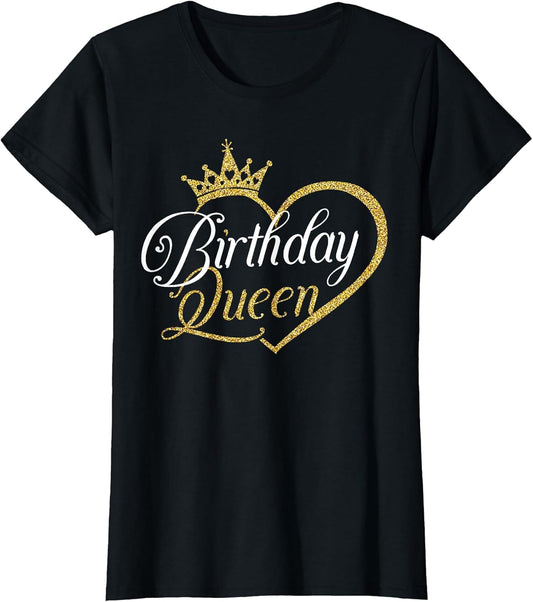 Birthday Queen B-Day Party Happy Birthday Girls Women