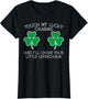 St Patricks Day Touch My Lucky Charm Fun Saint Paddys Women