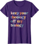 Keep Your Theology Off My Biology Pro Choice Feminist Retro