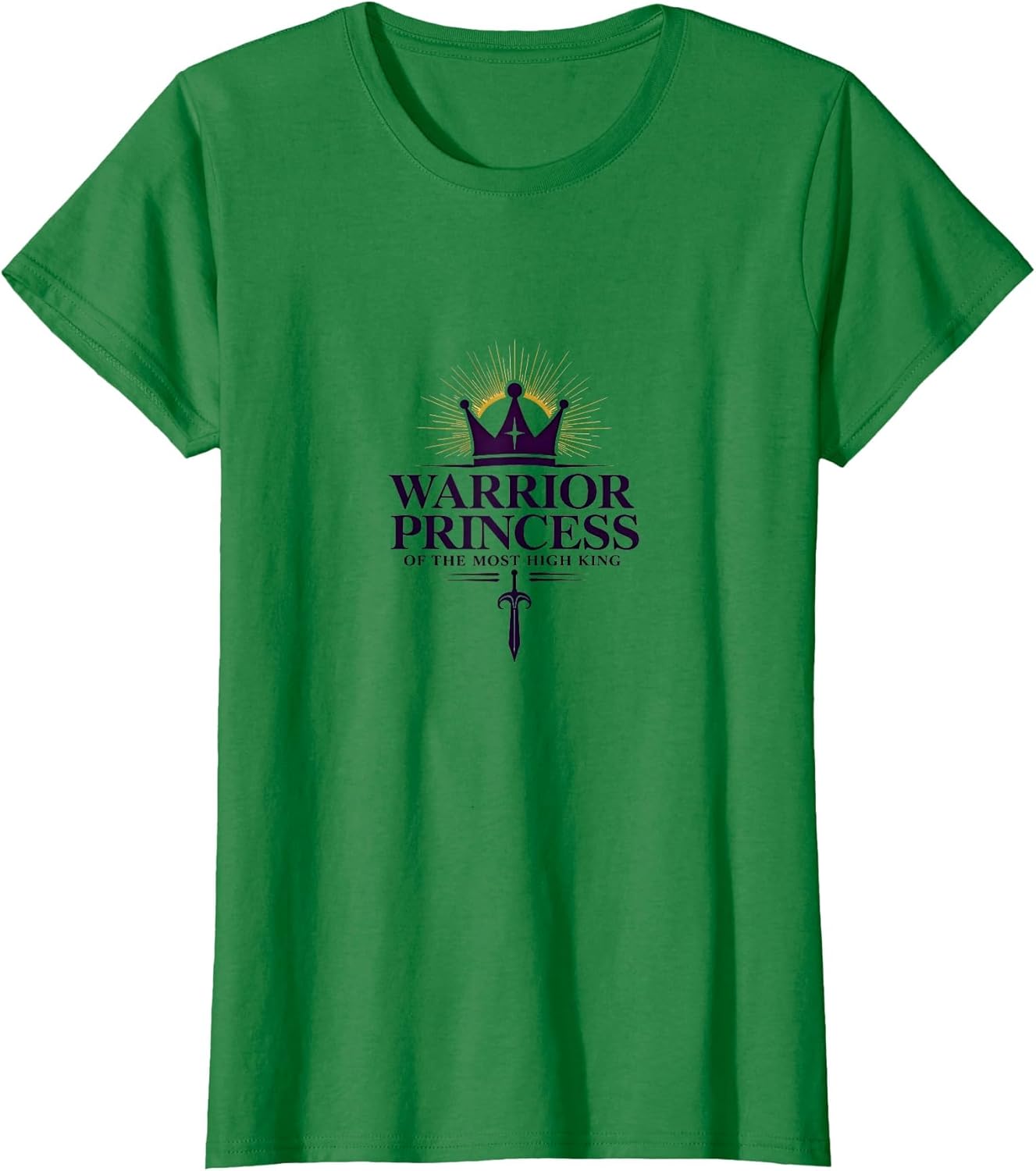 Christian Warrior Princess Inspirational Women's Top