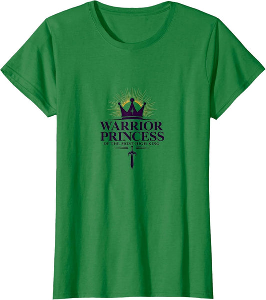 Christian Warrior Princess Inspirational Women's Top