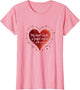 Dog Shirts Women: Heart Beats with Paws Pet Lover Gift