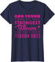 Knee Replacement Funny Strongest Women Recovery Quote Outfit