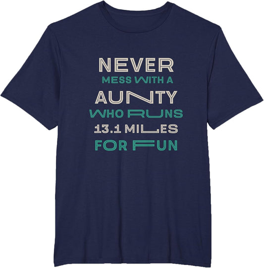 Aunty Who Runs Half Marathon Running Aunt Runner Auntie
