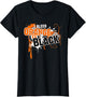 I Bleed Black & Orange Sports Team Game Day