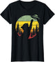 Cat UFO Shirt Alien Spaceship Funny Space Humor